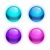 Set of vector Realistic Bubbles Vector Illustration